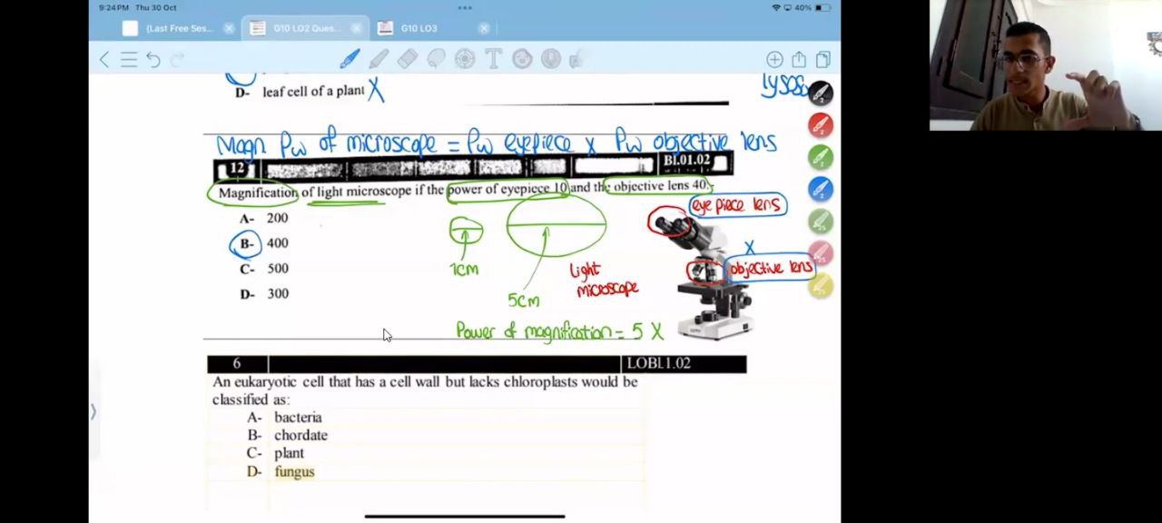 Dr. Ammar Elaref | Third Month | G10 Biology